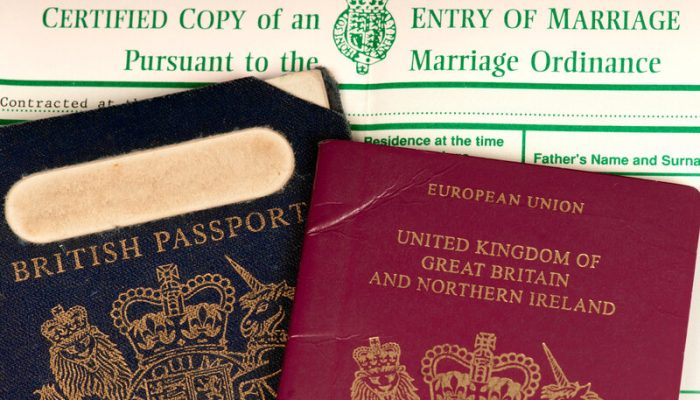 Naturalisation as a British Citizen When Married to a British Citizen